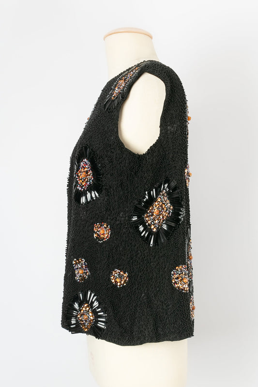 Top perlÃƒÆ’Ã‚Â© Pierre Balmain