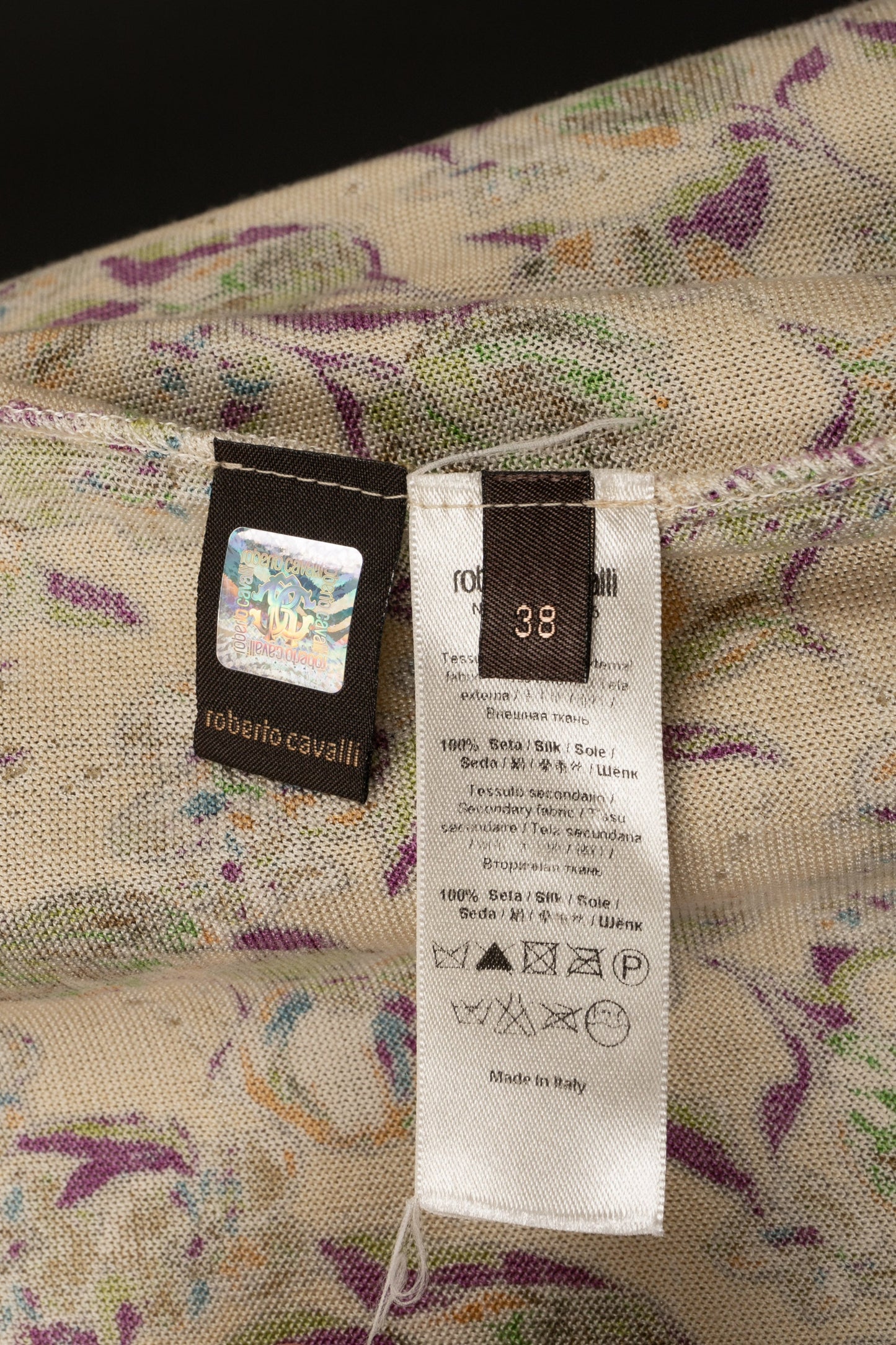 Cardigan imprimÃƒÆ’Ã‚Â© Roberto Cavalli