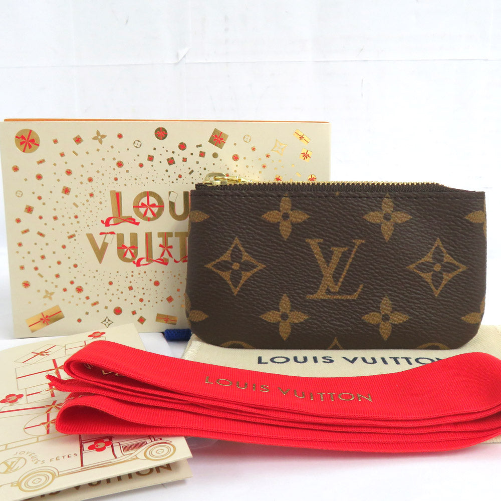 Louis Vuitton Card Keycase Pochette M62650 Coin Case Monogram Brown G  Leather Wallet Small  MensNew
