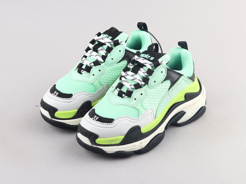 GLM - Bla Triple S Yellow Green Sneaker