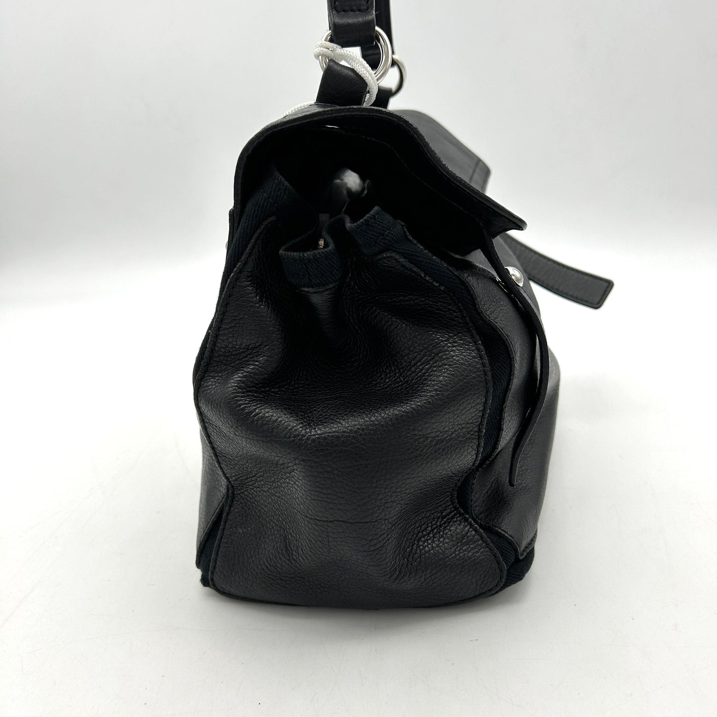 Pre-owned Yves Saint Laurent Leather Top Handle Bag - Black Shoulder Bags, Handbags LA6001