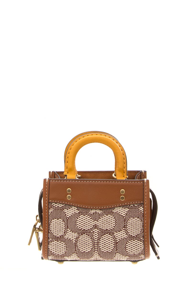 Coach Brown Mini Cross-Body