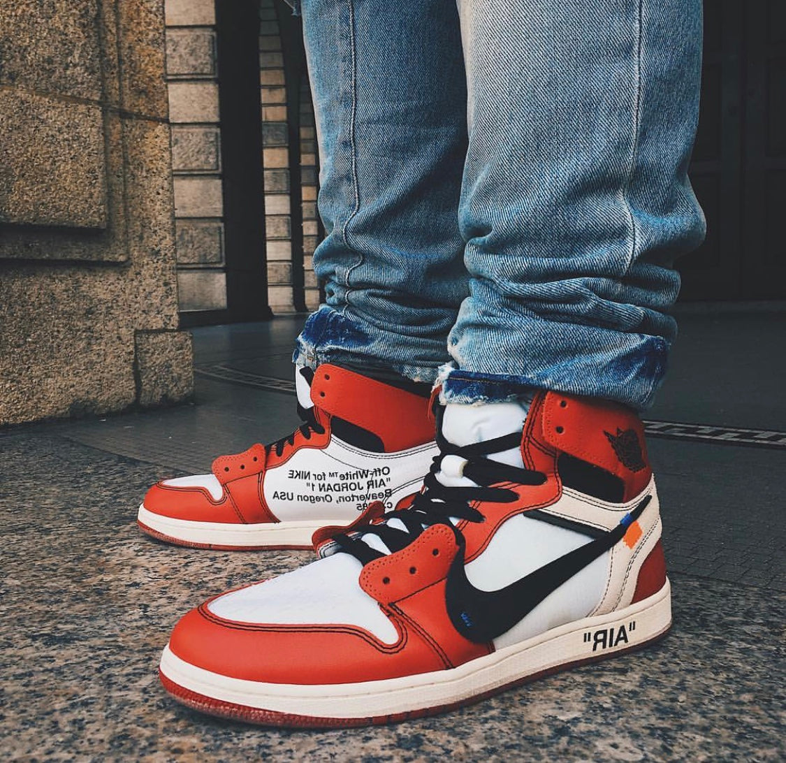 GLM - AJ1 White Red