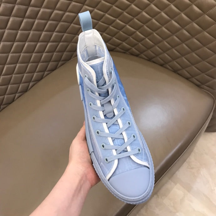 GLM - DIR B23 BLUE HIGH-TOP SNEAKER