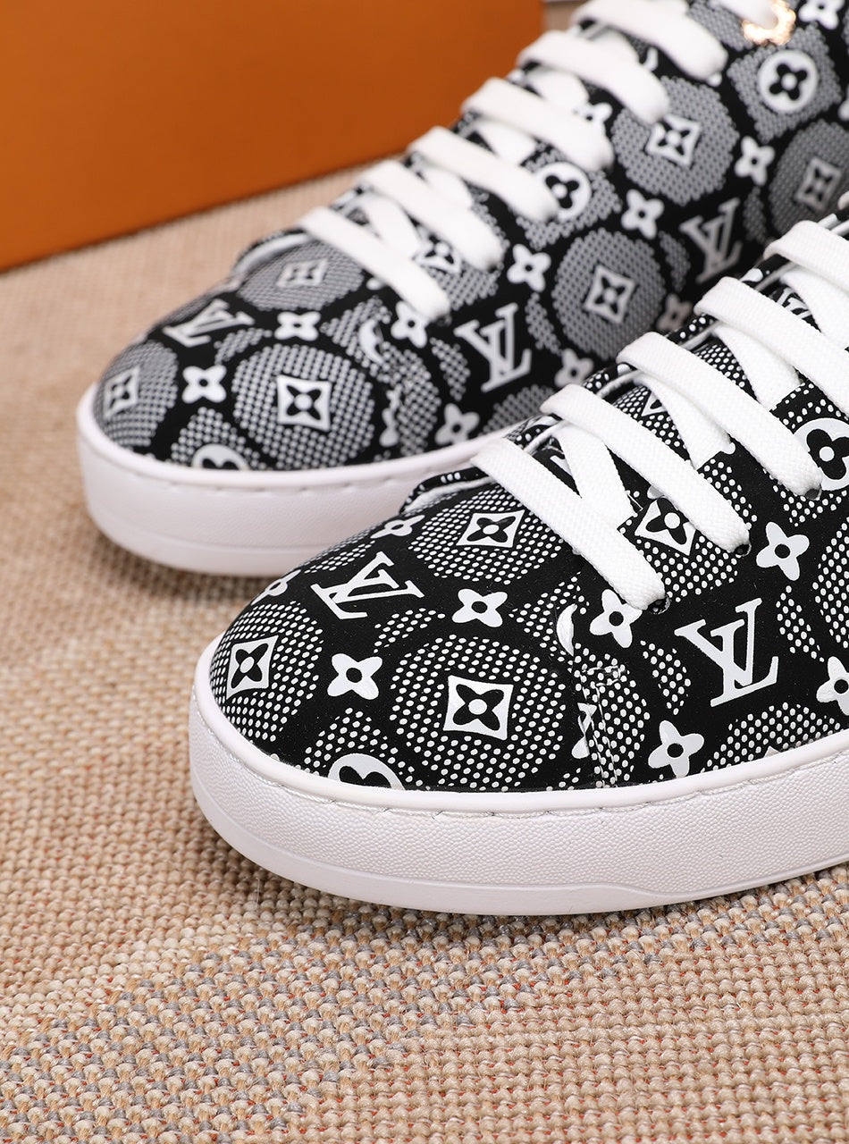 GLM - LUV Time Out Black And White Sneaker