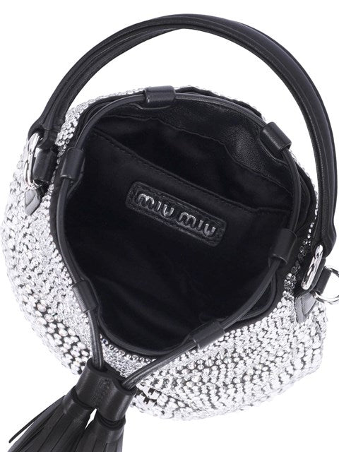 Miu Miu Women Crystal Bucket Bag