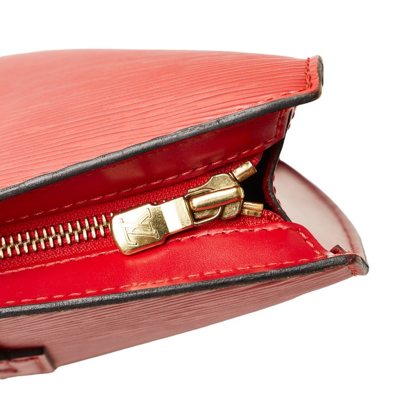 Louis Vuitton Epi Sandjack Handbag M52277 Castilian Red Leather  Louis Vuitton