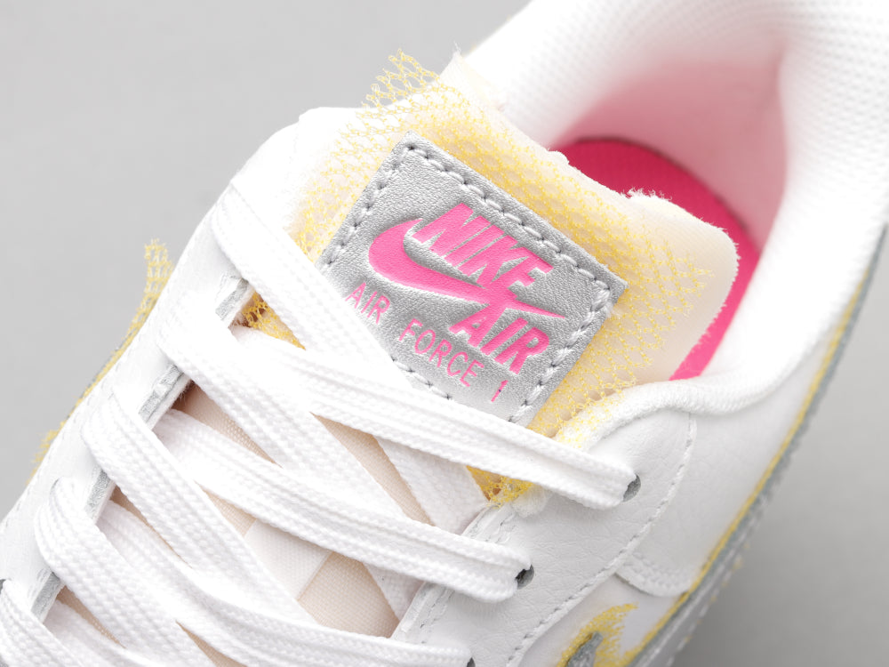 GLM - AF1 Silver Yellow Low Top