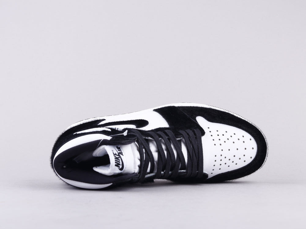 GLM - AJ1 horsehair black and white