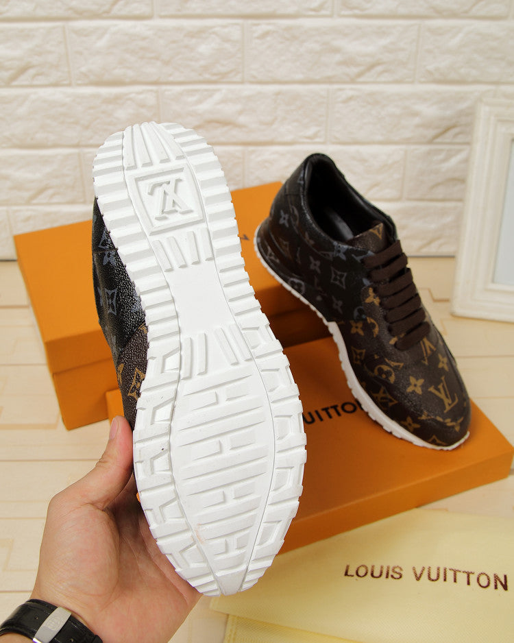 GLM - LUV GLMnogram Denim Brown Sneaker