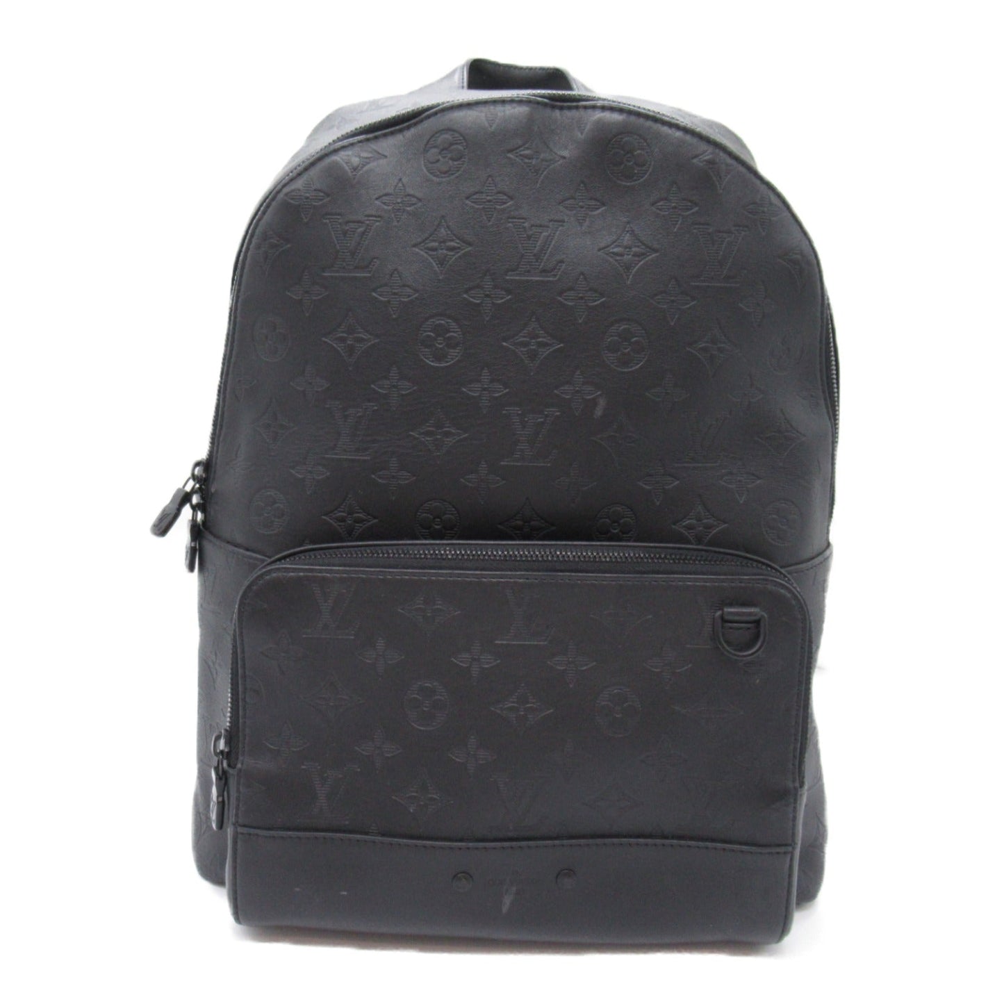 Louis Vuitton Racing Backpack Backpack Backpack Bag PVC Coated Canvas Monogram Shadow  Black M46109