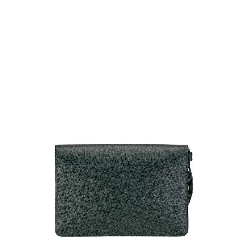 Louis Vuitton Taiga Poschet Clad Secundary Bag M30194 Epi Green Leather  Louis Vuitton