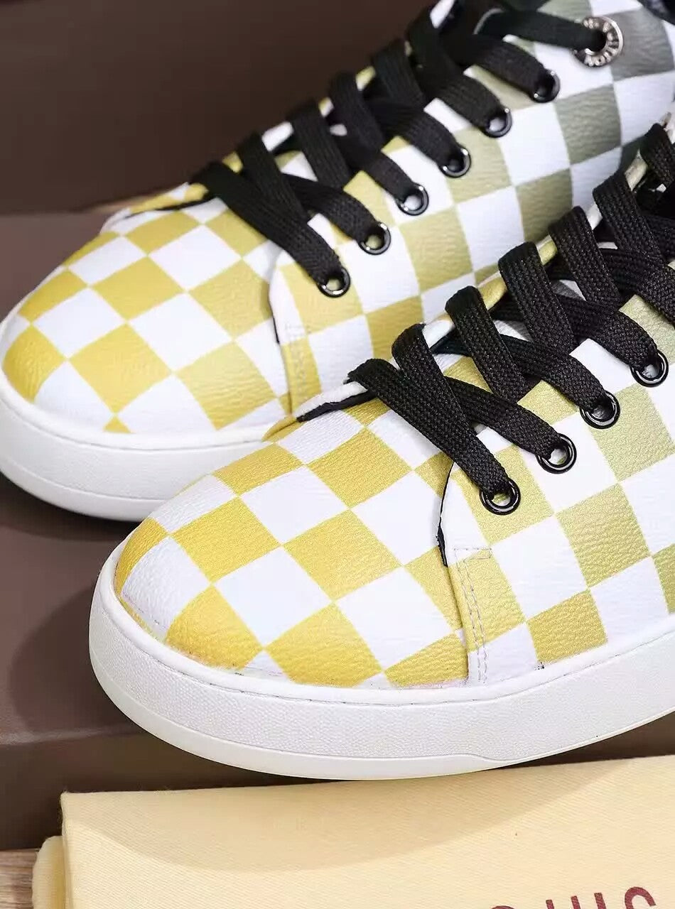 GLM - LUV Black And Yellow Sneaker