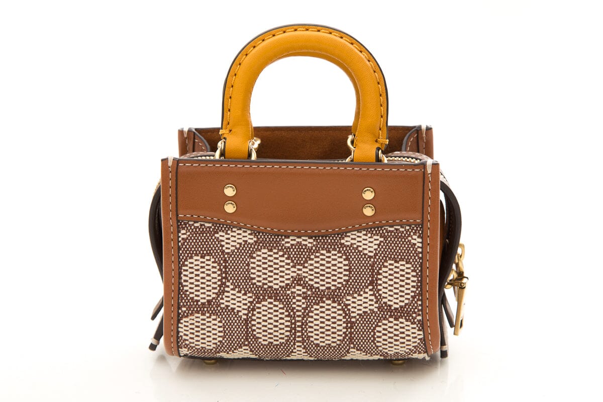 Coach Brown Mini Cross-Body