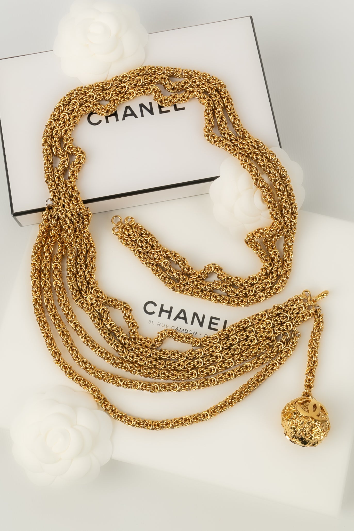 Ceinture dorÃƒÆ’Ã‚Â©e Chanel