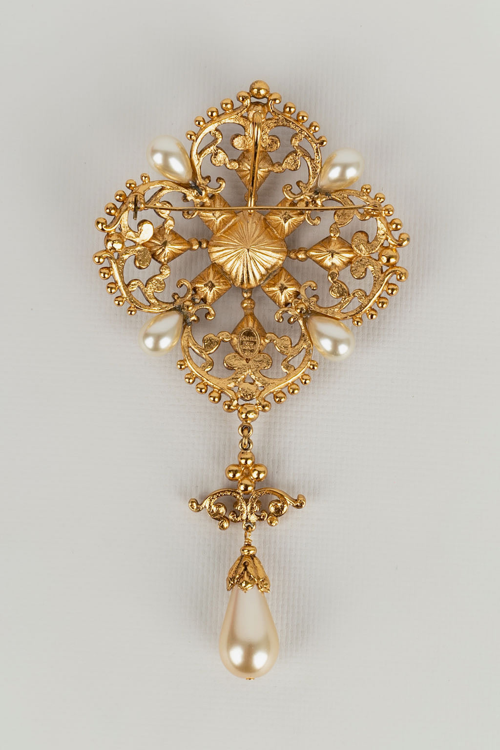 Imposante broche dorÃƒÆ’Ã‚Â©e Dior