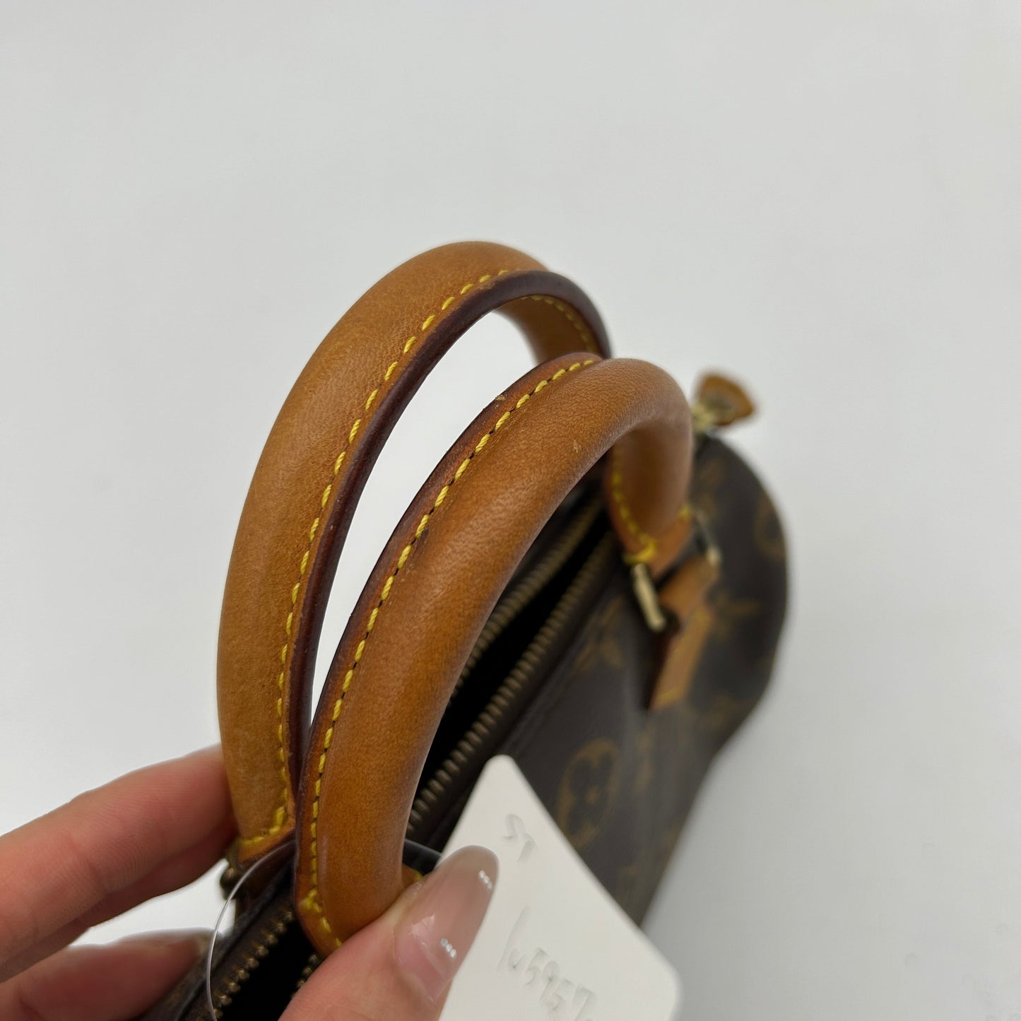 Louis Vuitton Nano Speedy Monogram Brown 2way Bag