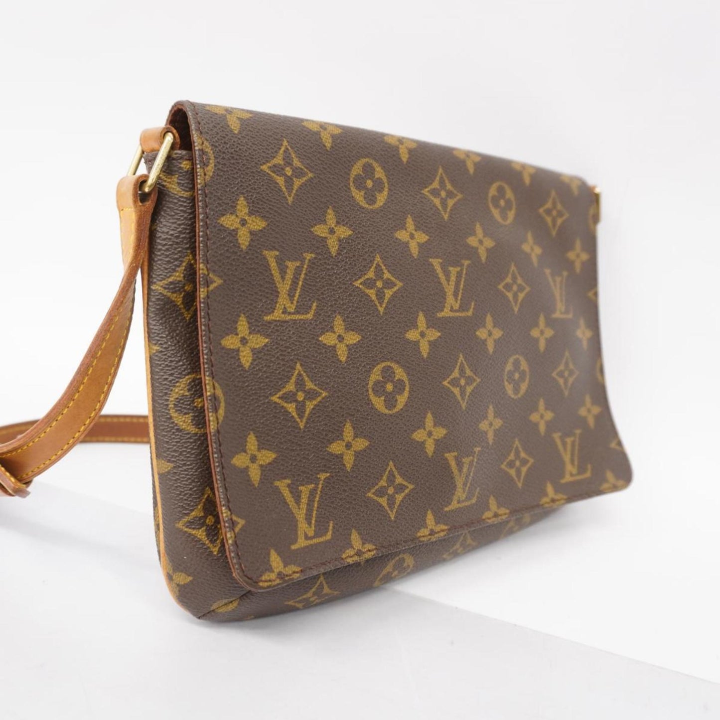 Louis Vuitton Musette Tango  Canvas Shoulder Bag ()