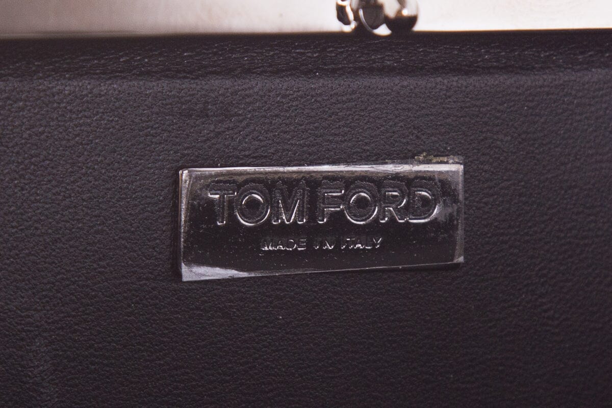 Tom Ford EVEN Zebra Sequin Cross-Body