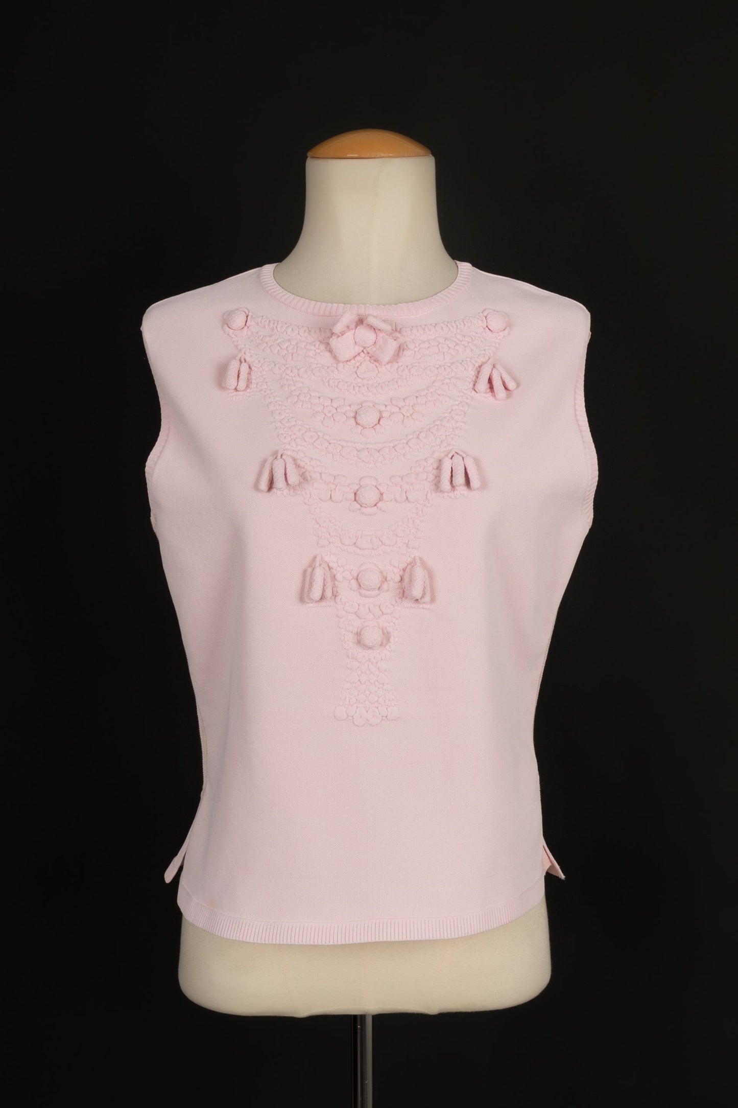 Haut rose Chanel