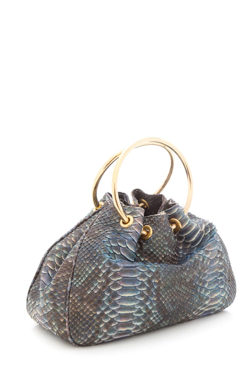 Parri's Multi Snake Skin Handbag