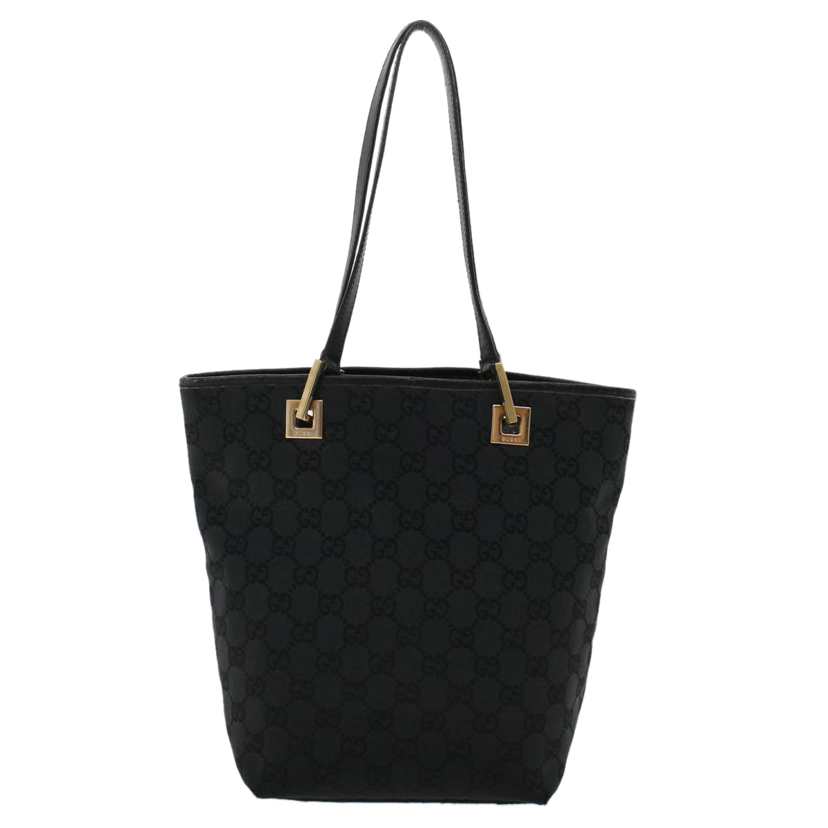 GUCCI GG Canvas Shoulder Bag Black 0021099 002058  ep1111