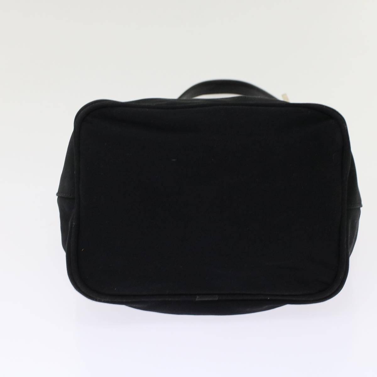 FENDI Mamma Baguette Shoulder Bag Nylon Black ep1158