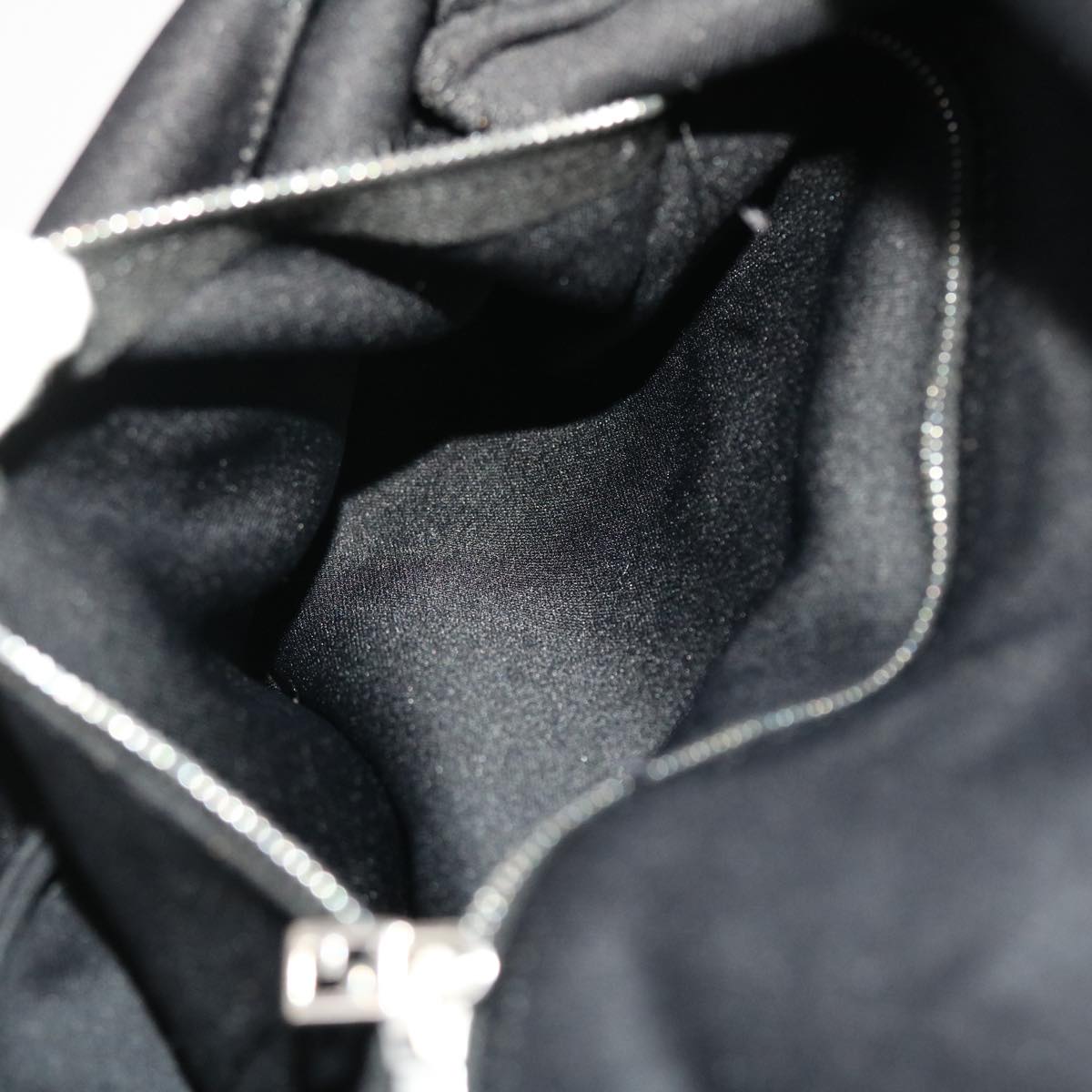 FENDI Mamma Baguette Shoulder Bag Nylon Black ep1270
