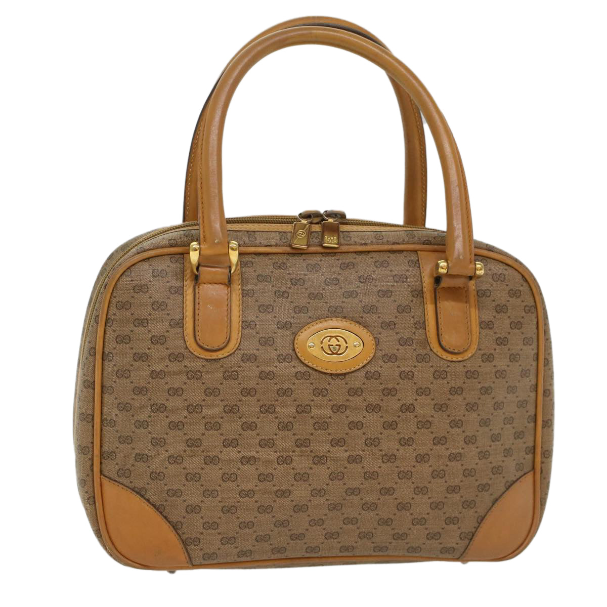 GUCCI Micro GG Canvas Hand Bag Beige 000•104•0030 ep1354