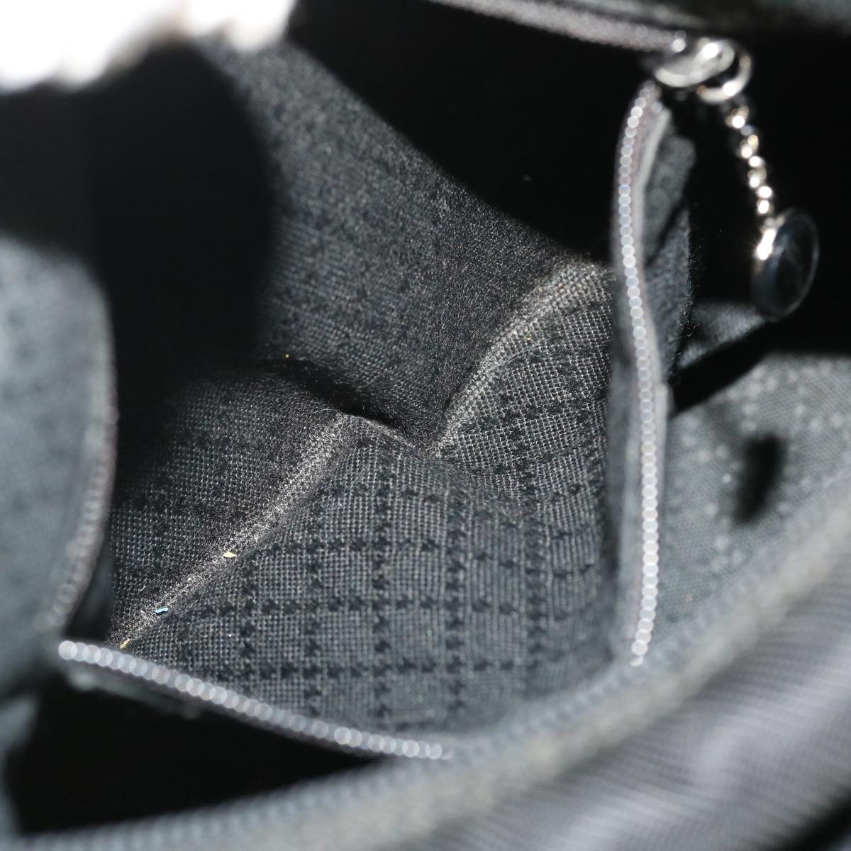 GUCCI Bamboo Shoulder Bag Nylon 2way Black 000•2058•0509•5 ep1372