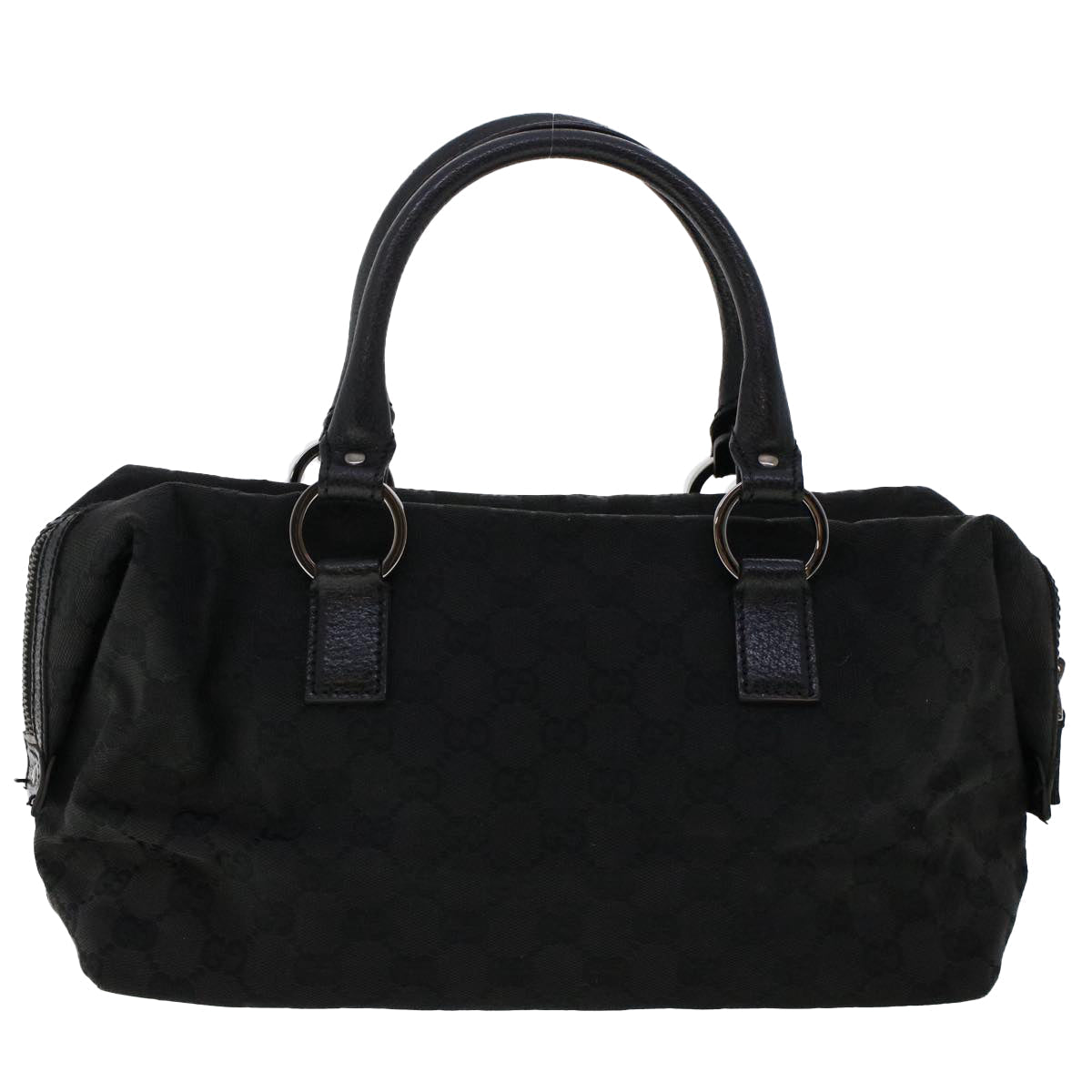 GUCCI GG Canvas Hand Bag Black ep1390