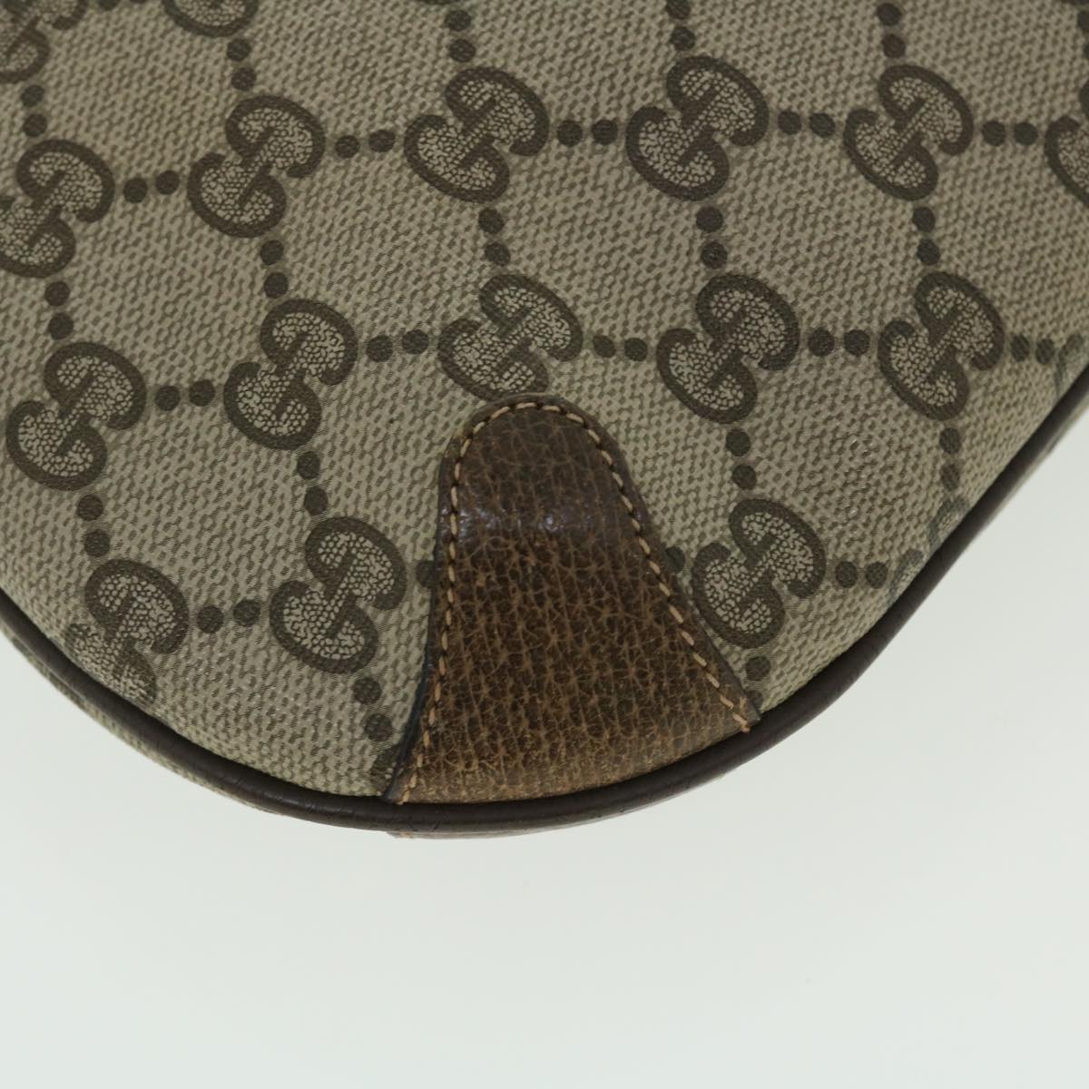 GUCCI GG Canvas Web Sherry Line Shoulder Bag Beige Red 904 02 026 ep1431