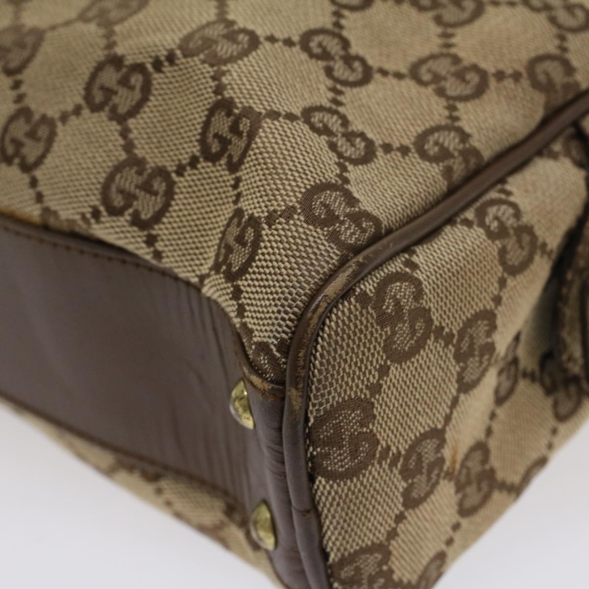 GUCCI GG Canvas Shoulder Bag Beige Brown 90674 ep1460