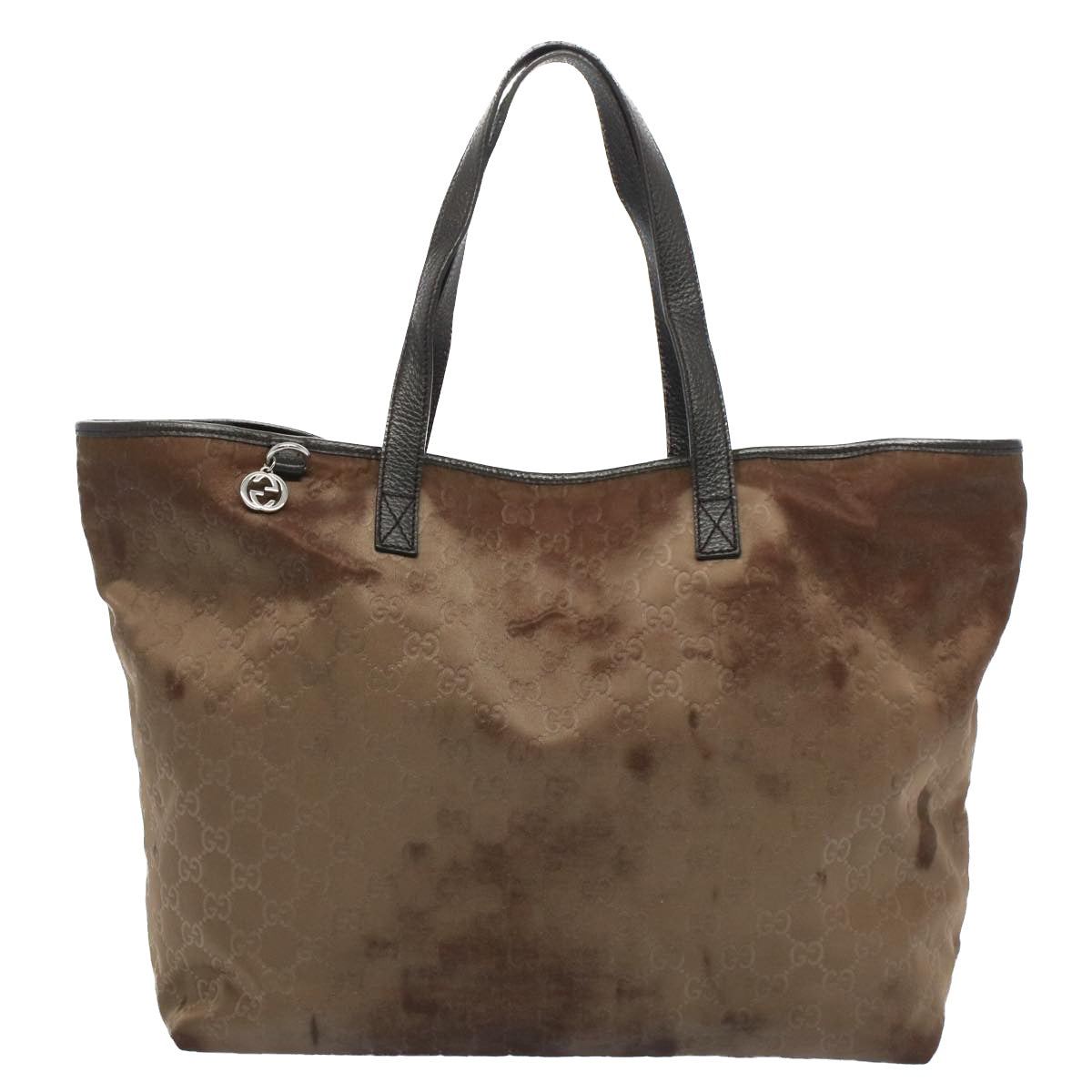 GUCCI GG Canvas Tote Bag Brown 211525 ep1487
