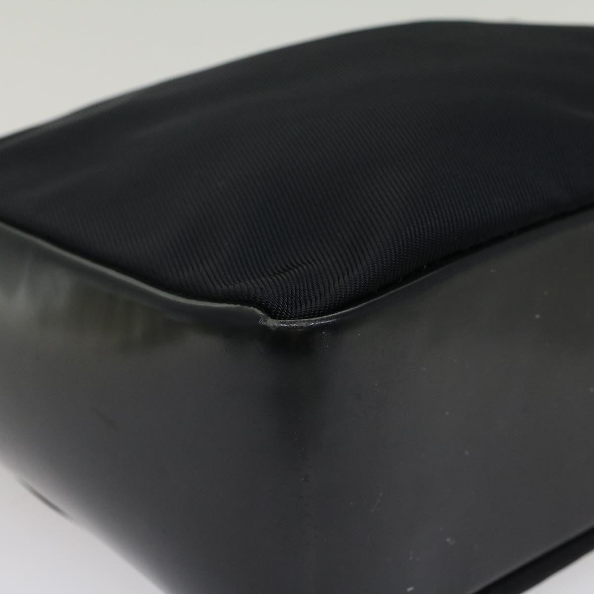 GUCCI Bamboo Hand Bag Nylon Black 000 3444 0580 ep1560