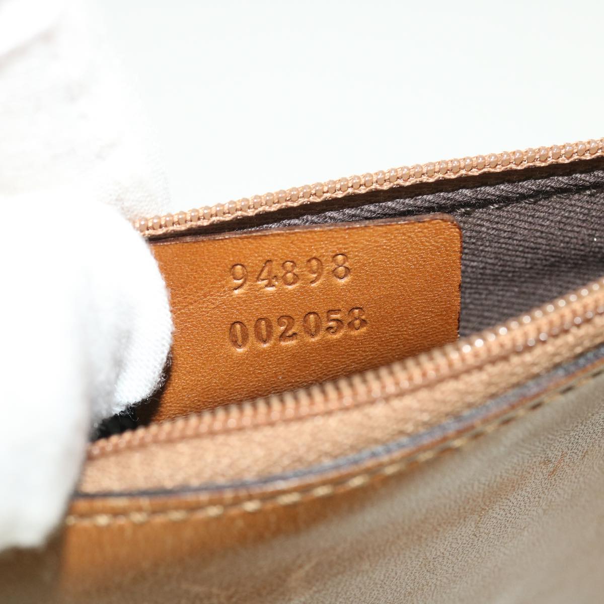 GUCCI GG Canvas Shoulder Bag Beige 94898 ep1608