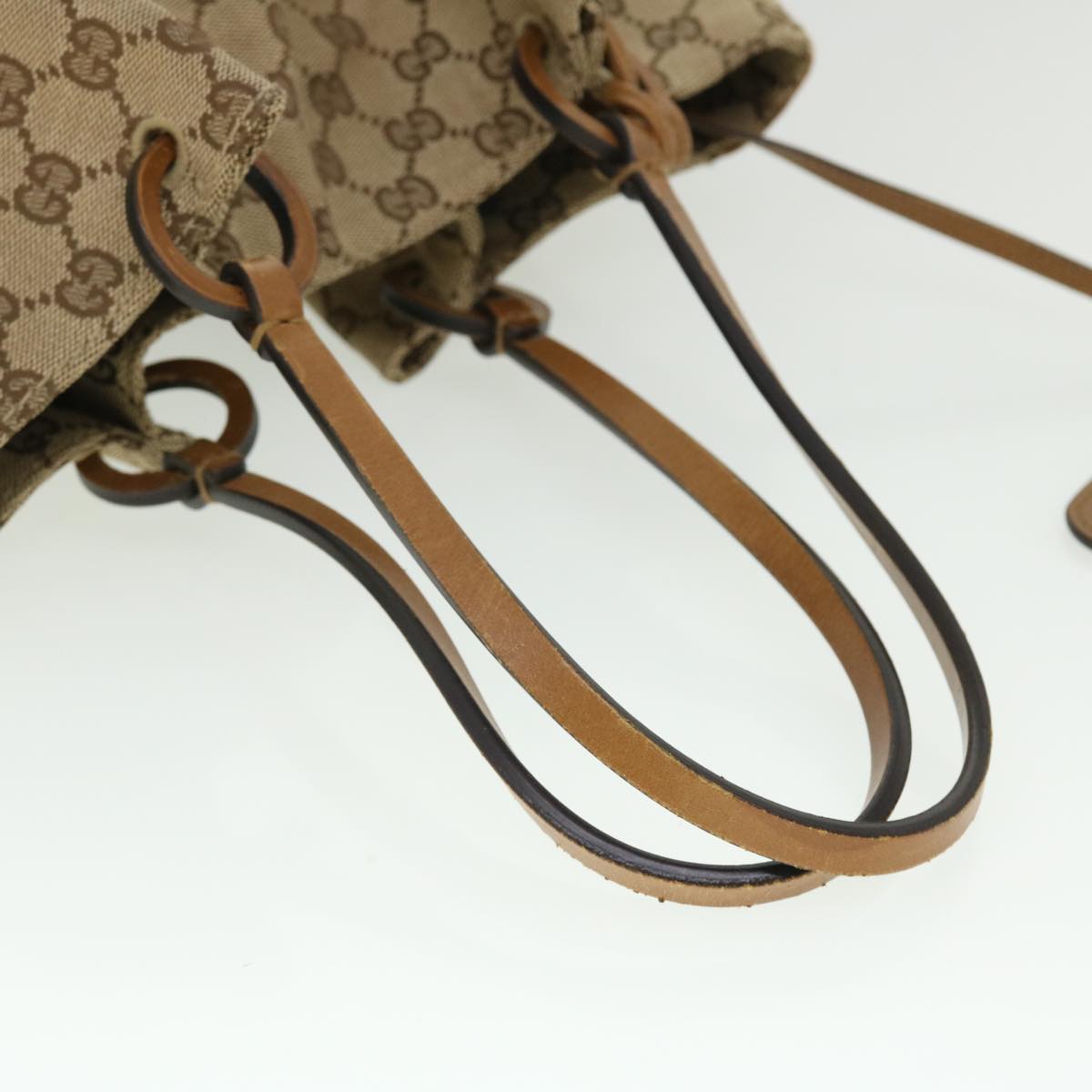 GUCCI GG Canvas Shoulder Bag Beige 94898 ep1608