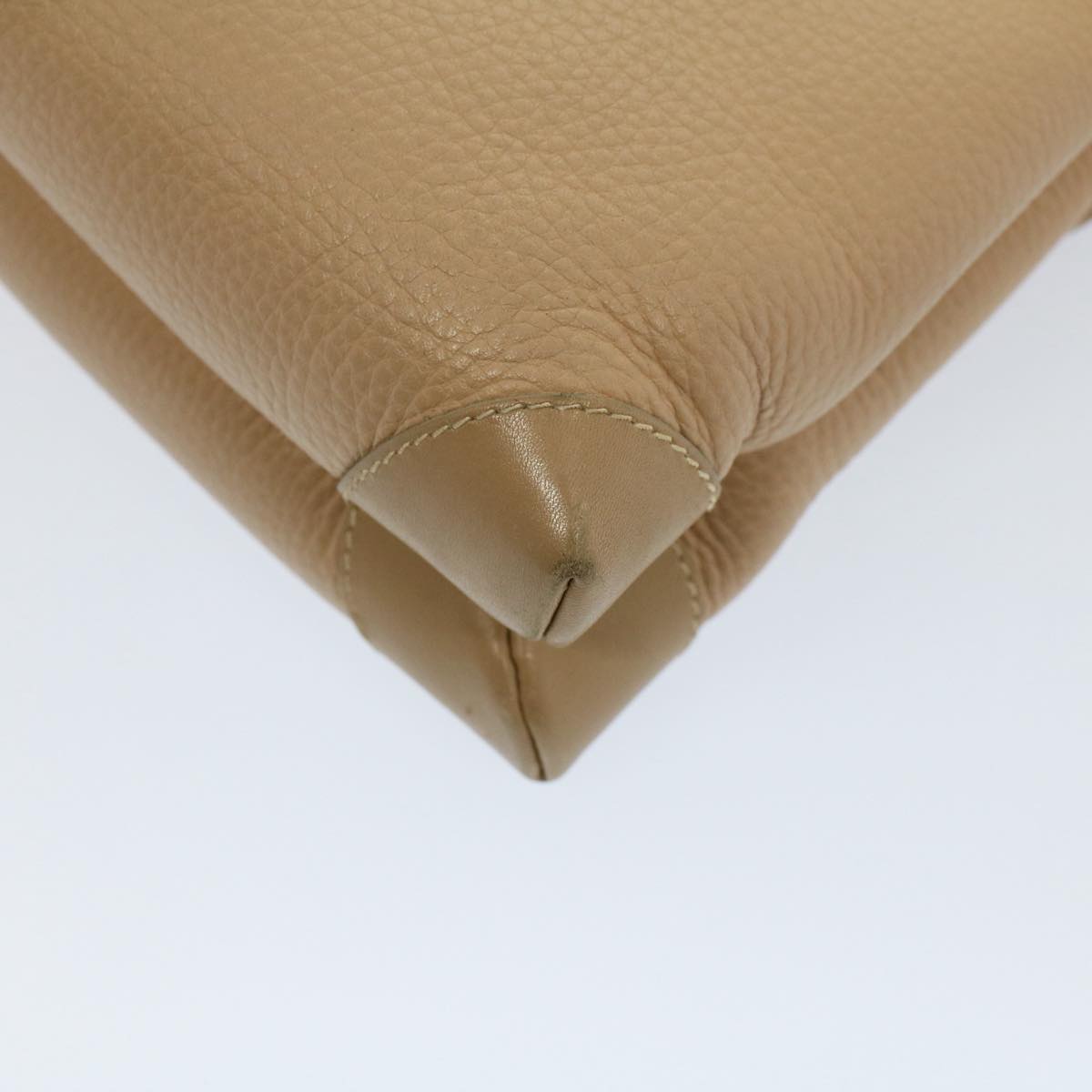 GUCCI Shoulder Bag Leather Beige ep1610