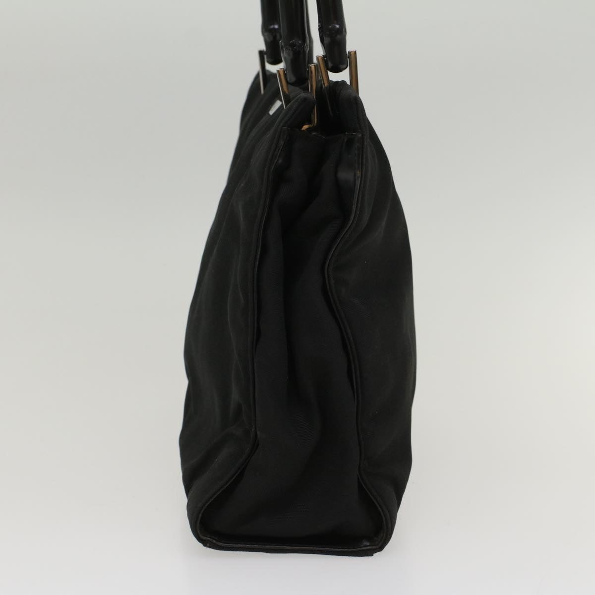 GUCCI Bamboo Hand Bag Canvas Black 002 1016 ep1617