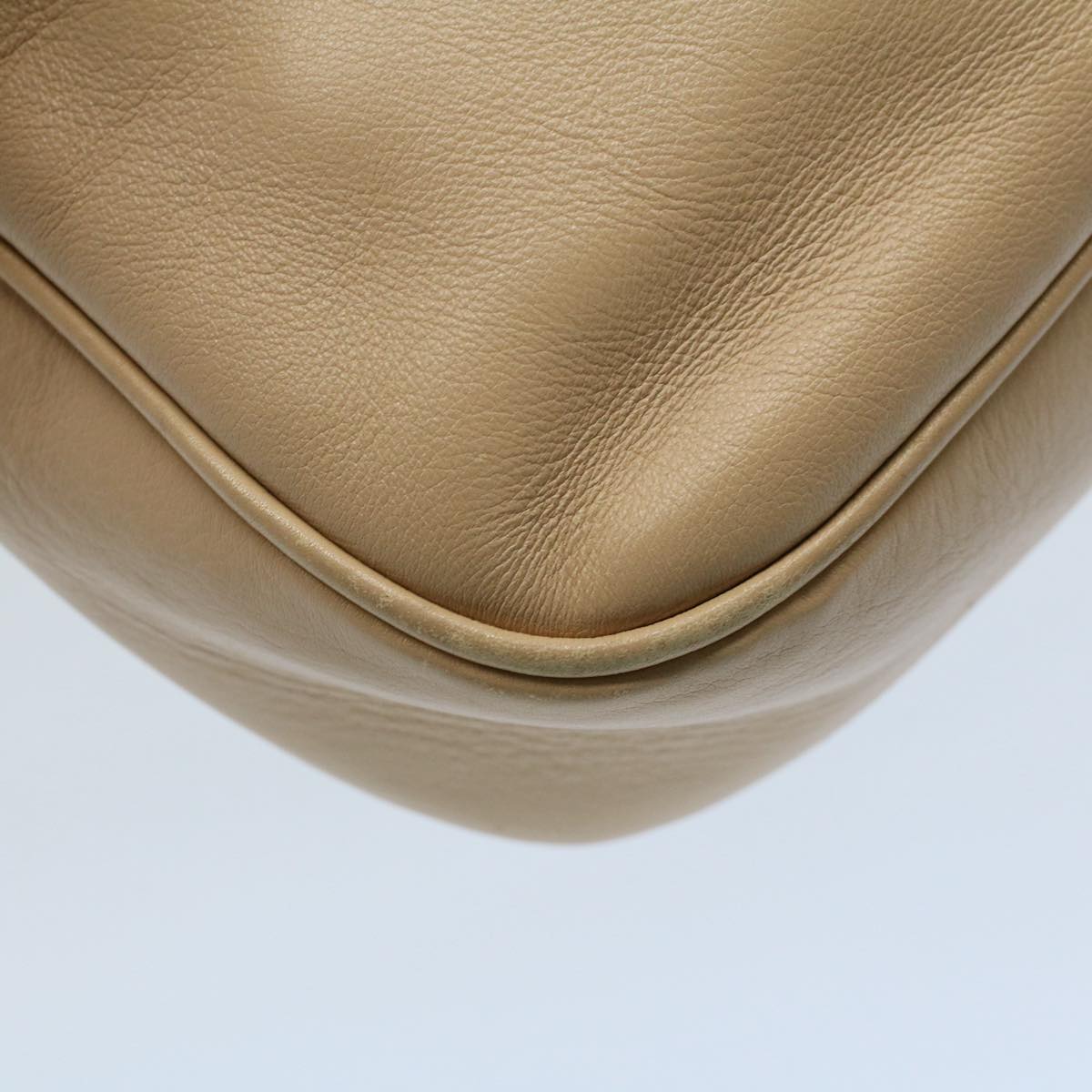 GUCCI Bamboo Shoulder Bag Leather Beige 001 3865 ep1627