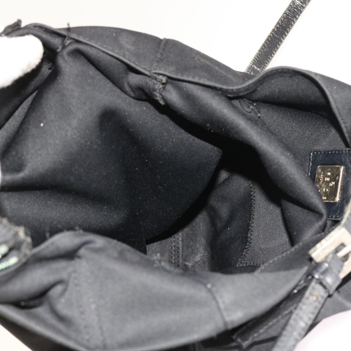 FENDI Shoulder Bag Nylon Black ep1772