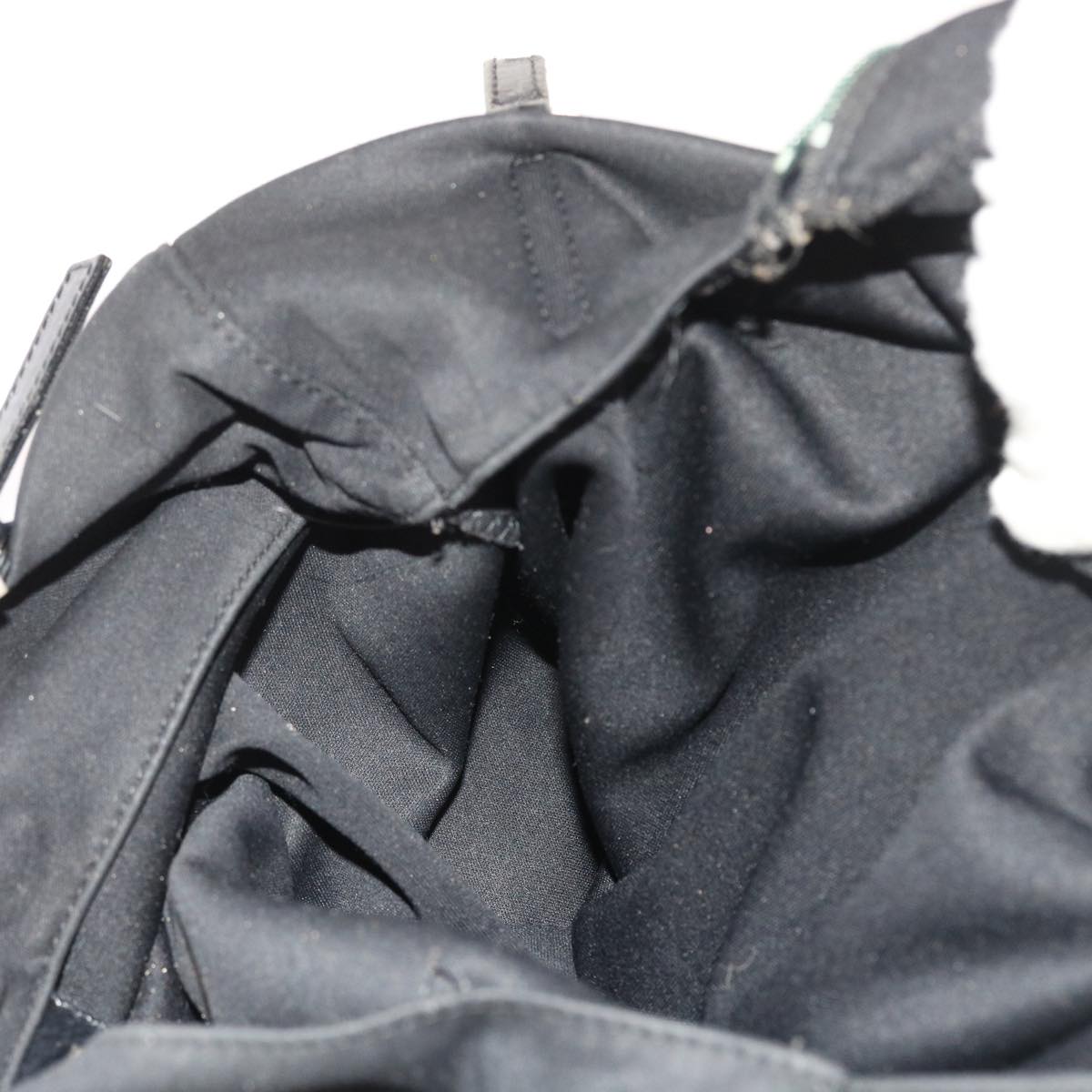 FENDI Shoulder Bag Nylon Black ep1772