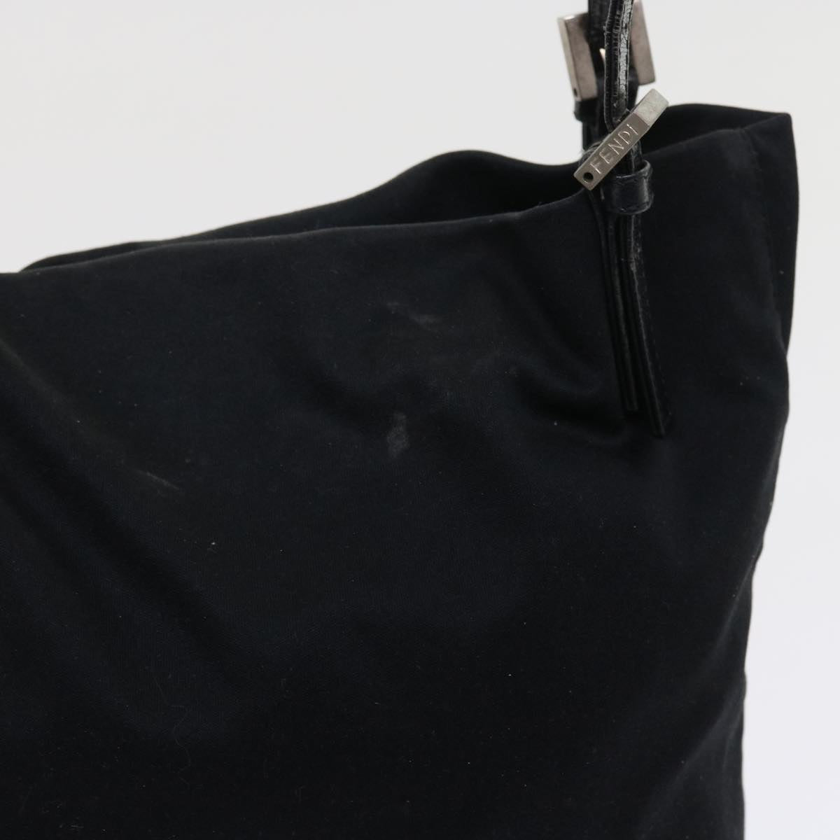 FENDI Shoulder Bag Nylon Black ep1772