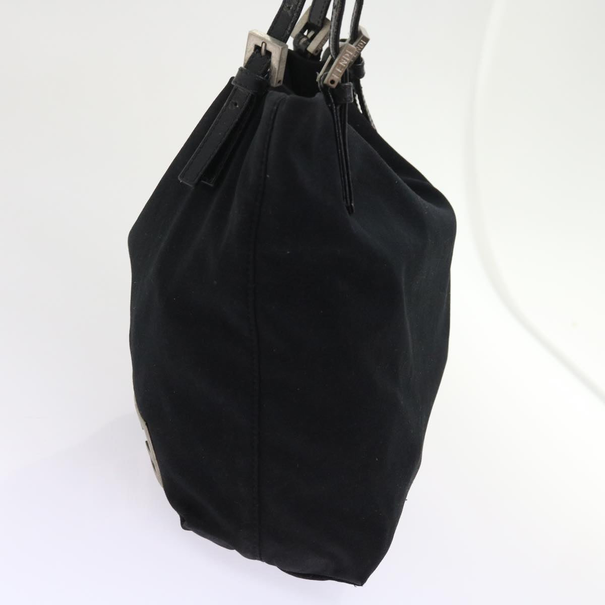 FENDI Shoulder Bag Nylon Black ep1772