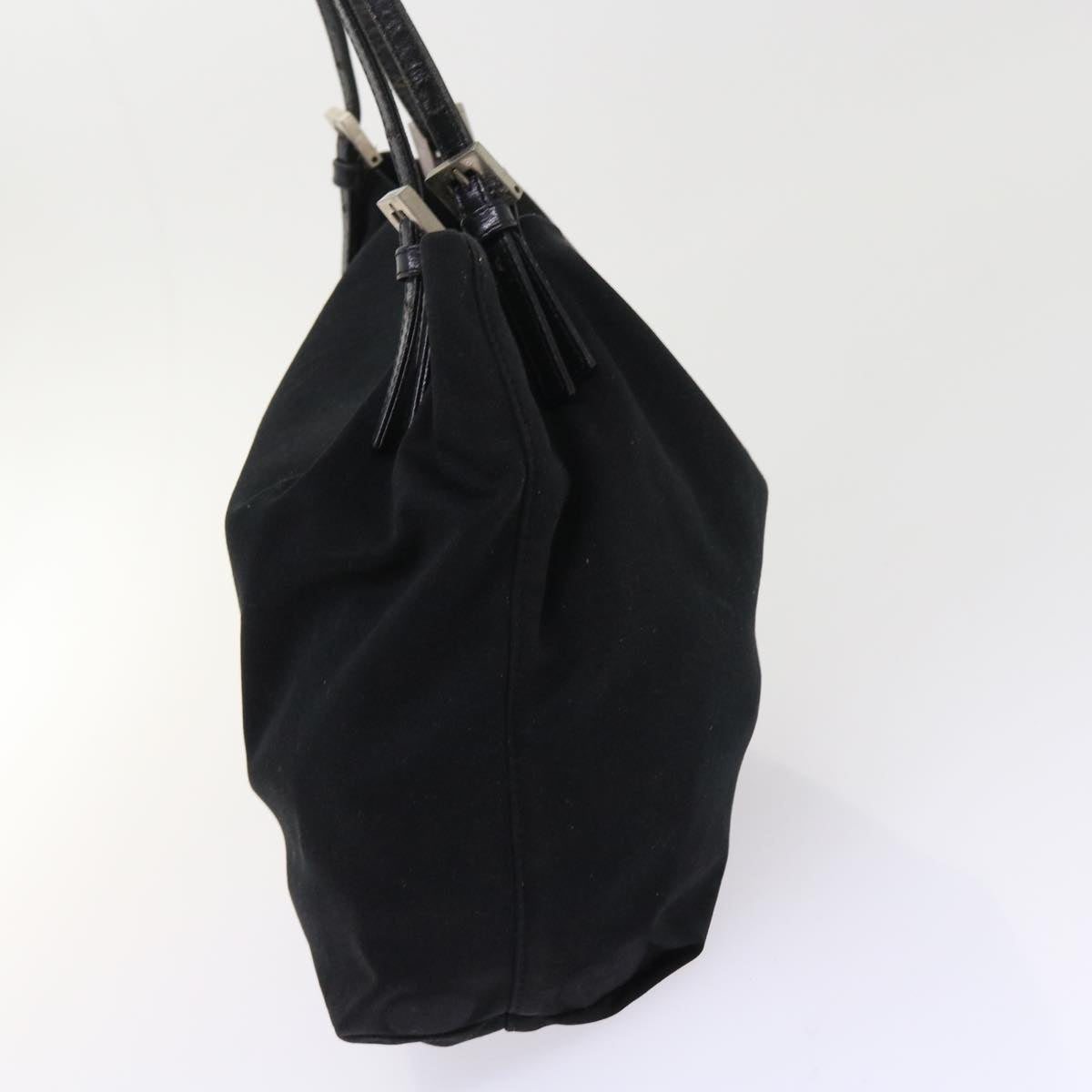 FENDI Shoulder Bag Nylon Black ep1772