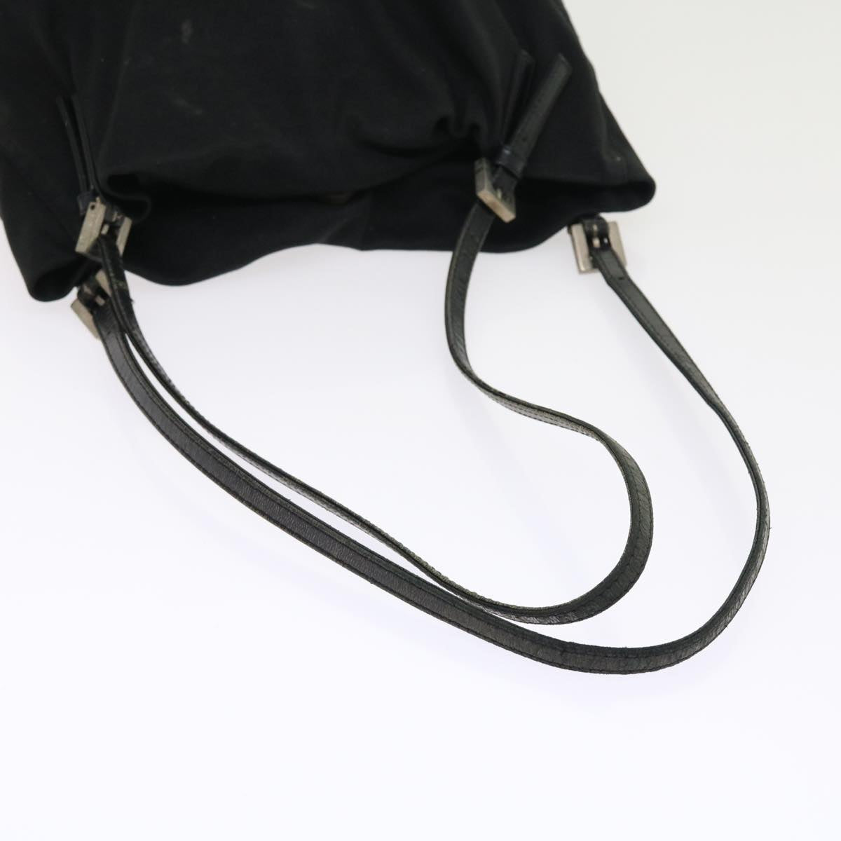 FENDI Shoulder Bag Nylon Black ep1772