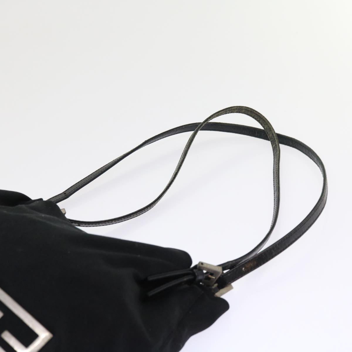 FENDI Shoulder Bag Nylon Black ep1772