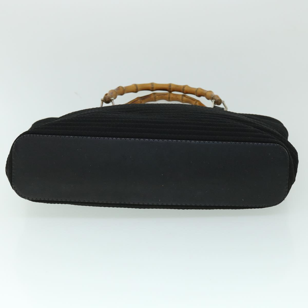 GUCCI Bamboo Hand Bag Canvas Black 002 2058 0439 5 ep1794