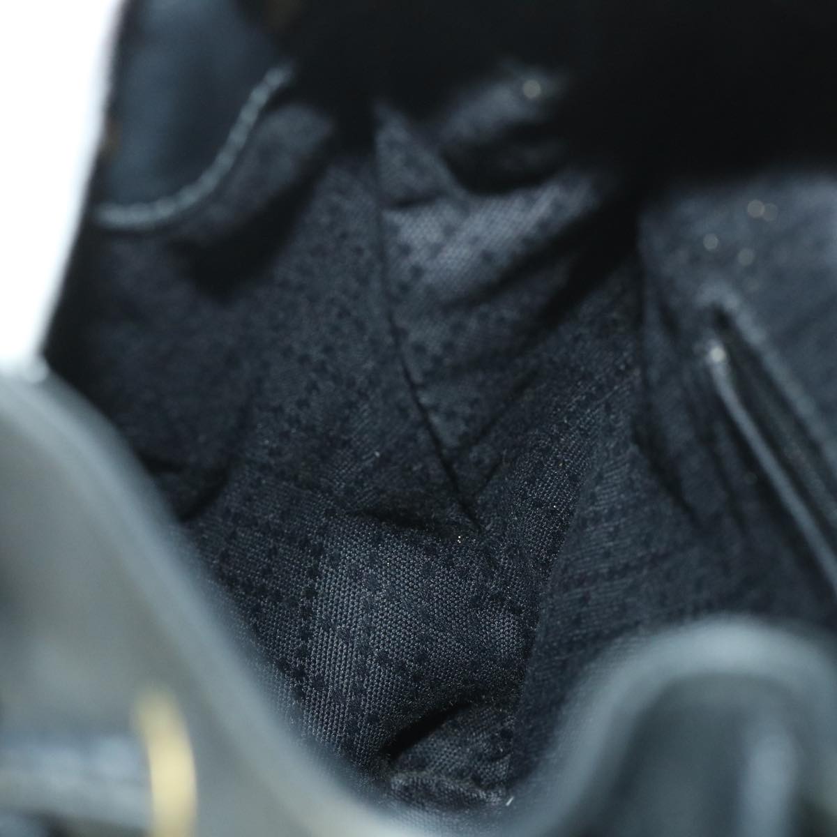 GUCCI Bamboo Backpack Leather Black 003 2058 0030 ep1813