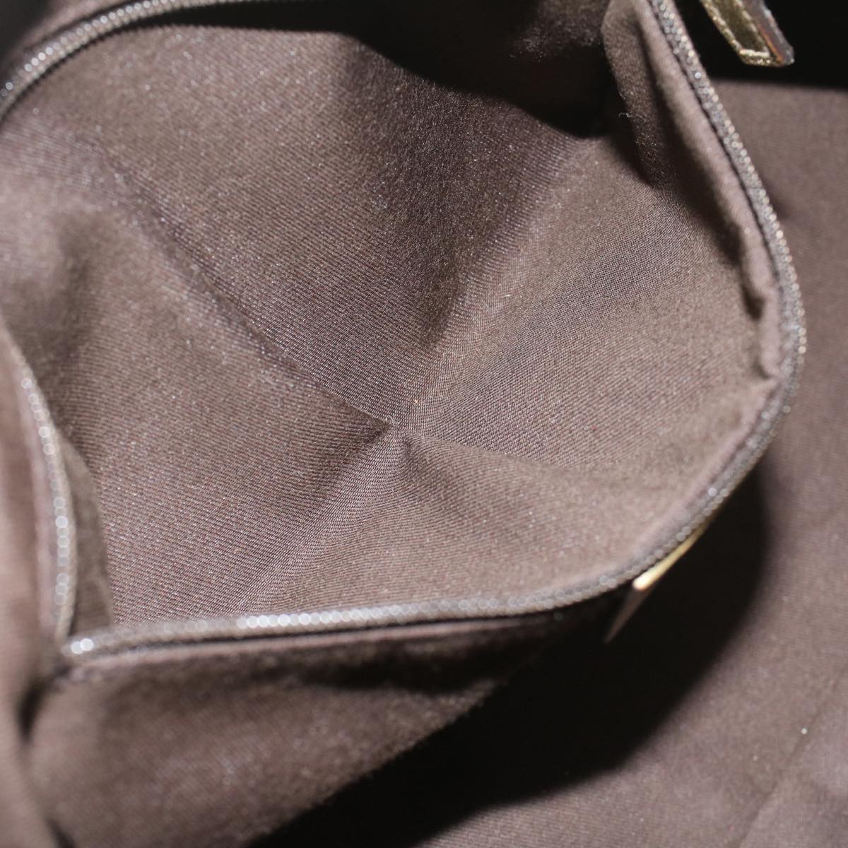 GUCCI GG Canvas Shoulder Bag Gold Tone 161720 ep1828